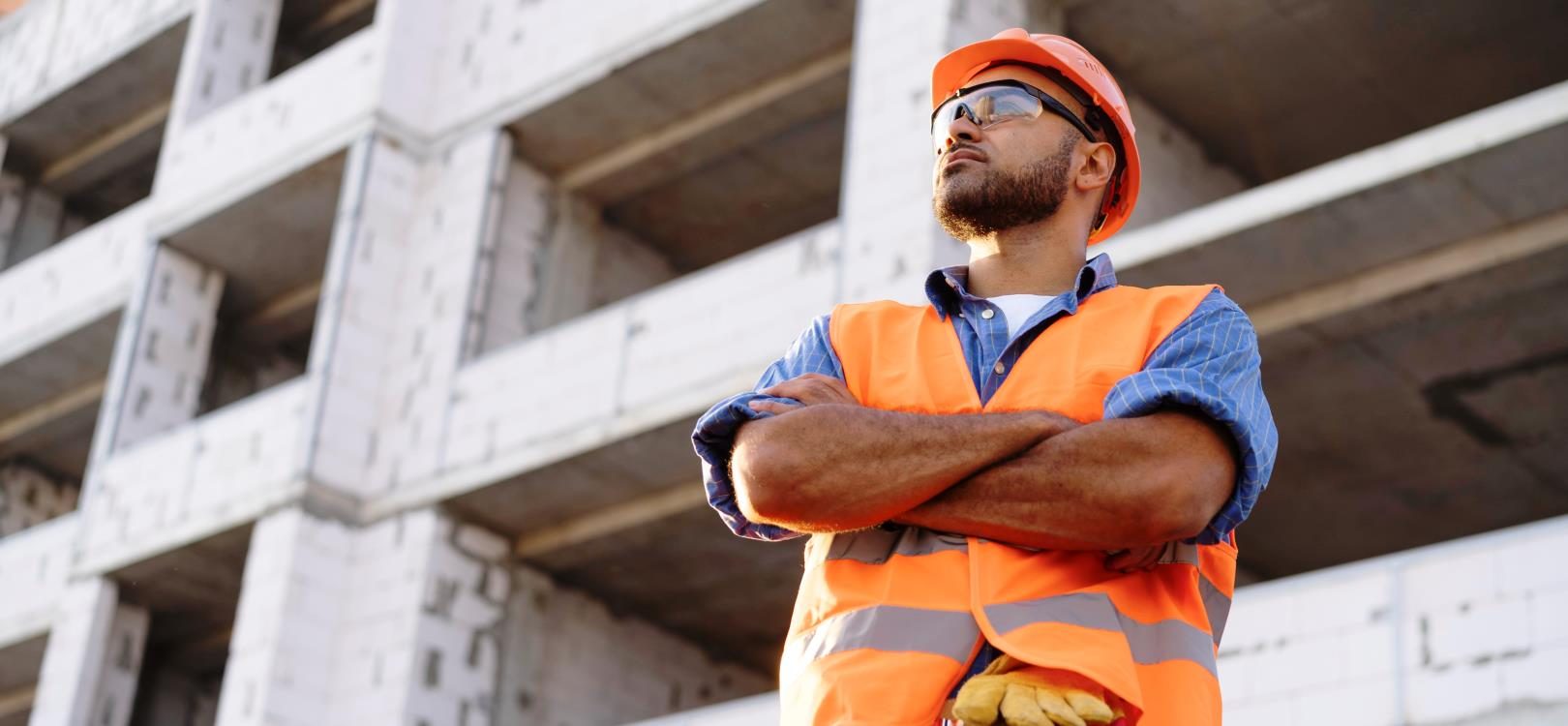 Construction worker on site